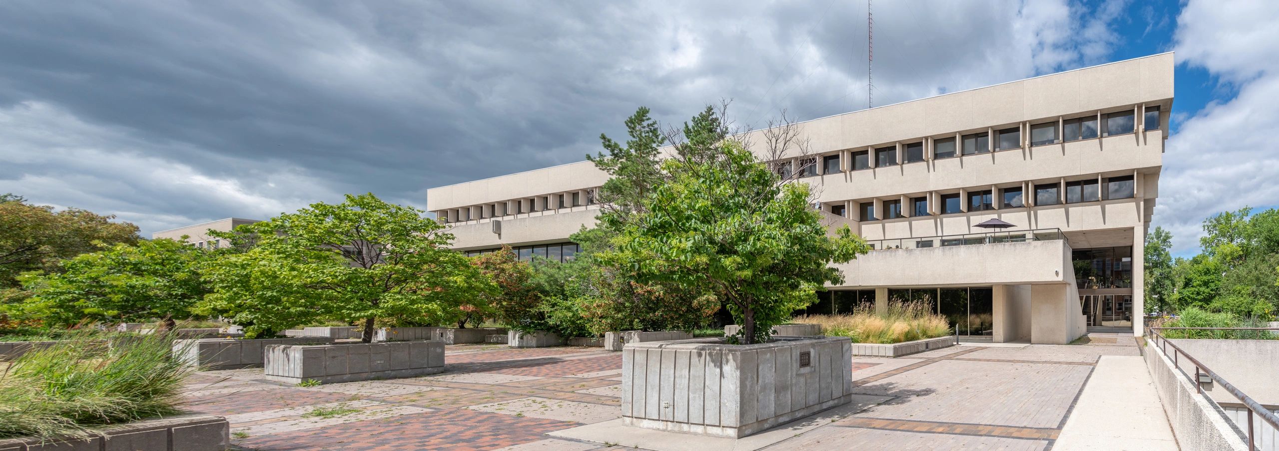 Canadian institutional building exterior